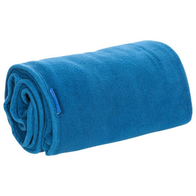 B&Q Tresp Snuggles Fleece Trail Blanket - Asrtd (One Size) Cobalt