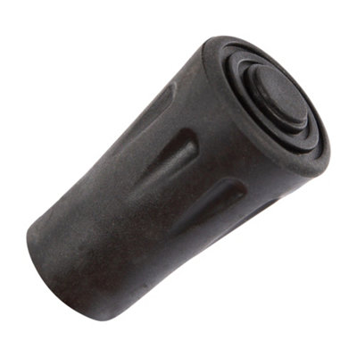 B&Q Black Tresp Spoke Walking/Trekking Pole Tips (Pack Of 2) (One ) Size 2