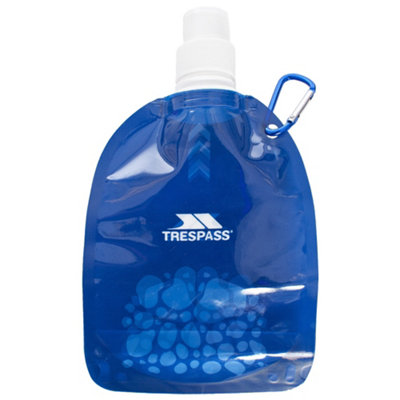 Trespass Hydromini Collapsible Water Bottle Blue (One Size) from B&Q