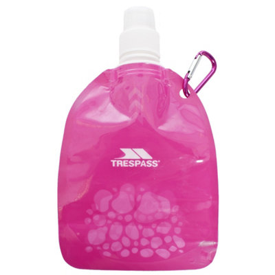 Trespass Hydromini Collapsible Water Bottle in Pink - Image 4