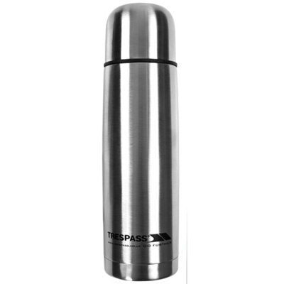 Trespass Thirst 50X Stainless Steel Flask (500Ml) Silver (One Size) from B&Q