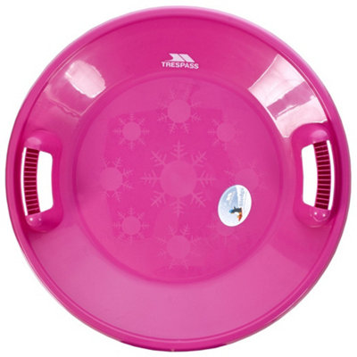 B&Q -  Little Kids Small Sci-Fi Sledge Pink (One Size)