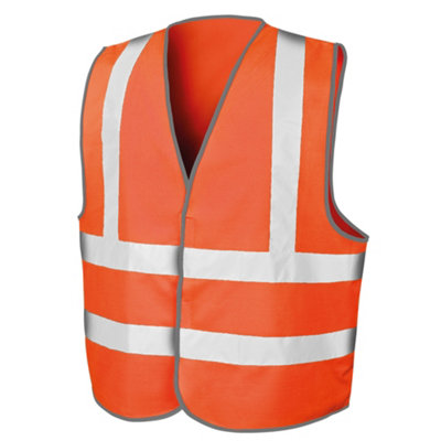Result Mens Core Safety Hi Viz Vest from B&Q