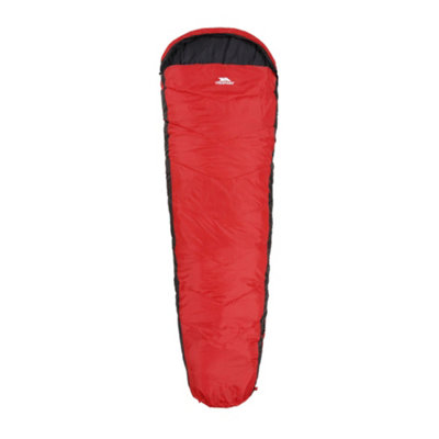 B&Q Tresp Doze 3 Season Sleeping Bag (One Size) Red