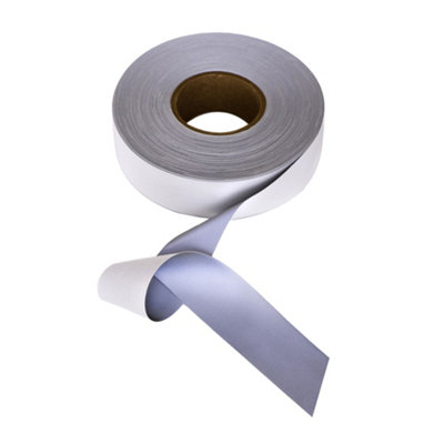 Yoko Heat Apply Reflective Tape Silver Reflective (One Size) from B&Q