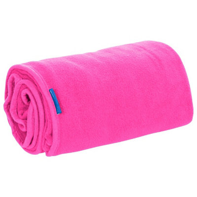 B&Q Tresp Snuggles Fleece Trail Blanket - Asrtd Cerise (One Size)