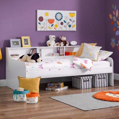 Grace White Wooden Day Bed Frame Only3Ft Single from B&Q