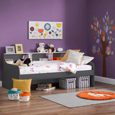 Grace Grey Wooden Day Bed Frame Only3Ft Single from B&Q