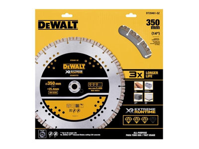 Dewalt Dt20461-Qz Elite Series All Purpose Diamond Wheel 355 X 25.4Mm