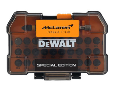 Dewalt Dt70901T-Qz Mclaren Flextorq 32 Piece Screwdriver Bit Set Dewdt70901Tq from B&Q