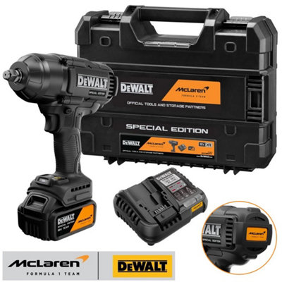 Dewalt X Mclaren F1 Special Edition Xr Brushless Impact Wrench Kit (1X 5Ah) 18V Dcf99mp1t 5054905332990 - Image 8