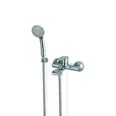 Fonthill Chrome Effect Wall-Mounted Shower Mixer Tap from B&Q