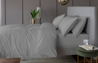 The Lyndon Company Peninsula 1000 Thread Count Sateen Oxford Pillowcase from B&Q