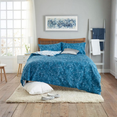 Deyongs Cow Parsley Printed Polycotton Duvet Set Bedding