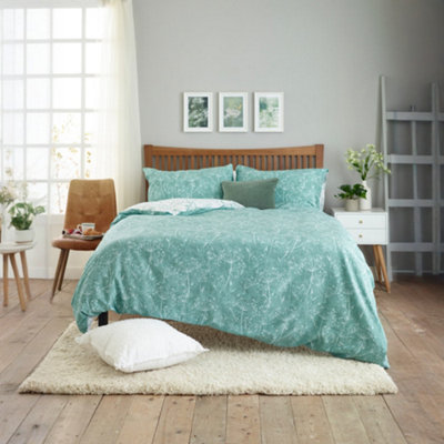 Deyongs Cow Parsley Printed Polycotton Duvet Set Bedding