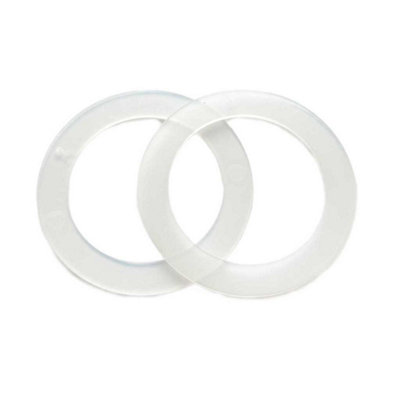 Primaflow 2 X Basin Sink Waste Washer Gasket 1 1/4" Replacement Plastic from B&Q
