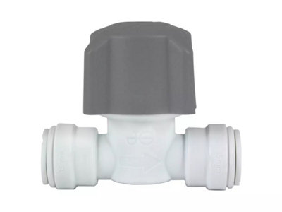 JG Speedfit John Guest Speedfit Stopcock 15mm from B&Q