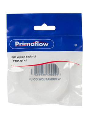 Primaflow Primapack WC Siphon Backnut - Image 3