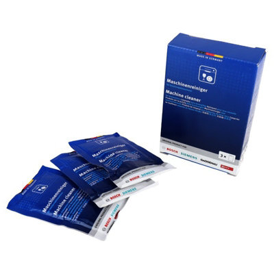 B&Q -  Genuine Dishwasher Cleaner (3 Sachets)Bsh00312193