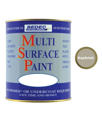 B&Q -  Multi Surface PaintMattKashmir750Ml