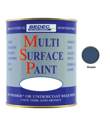 B&Q -  Multi Surface PaintSatinOcean2.5L