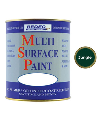 B&Q -  Multi Surface PaintMattJungle2.5L
