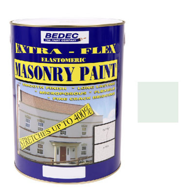 Bedec Extra Flex Masonry PaintAlpine5 Litre from B&Q
