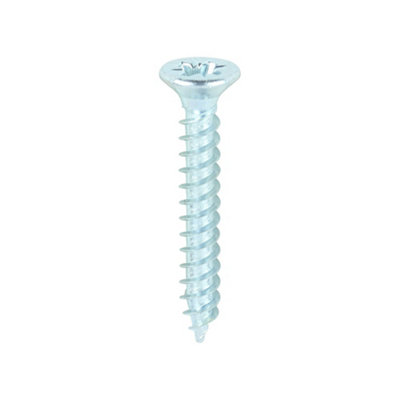 Timco Twin-Threaded Countersunk Silver Woodscrews6 X 1 (200Pcs) from B&Q