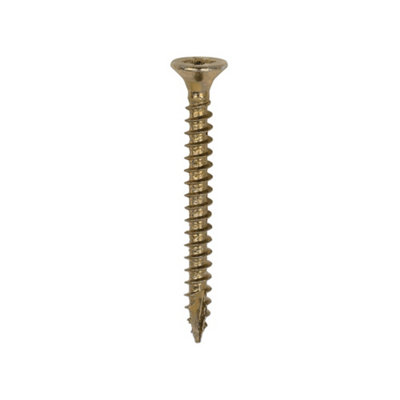 Timco Classic Multi-Purpose Countersunk Gold Woodscrews3.0 X 30 (200Pcs) from B&Q