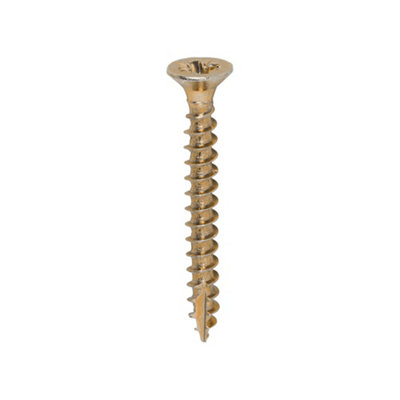 Timco Classic Multi-Purpose Countersunk Gold Woodscrews3.5 X 30 (200Pcs) from B&Q