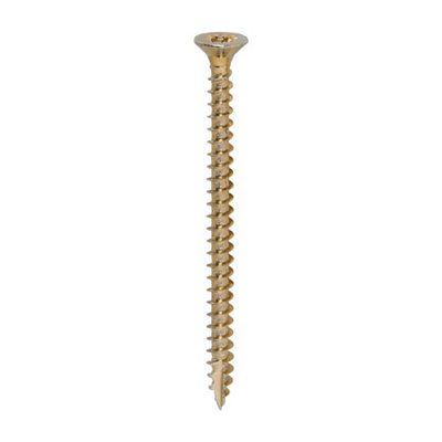 Timco Classic Multi-Purpose Countersunk Gold Woodscrews3.5 X 50 (200Pcs) from B&Q