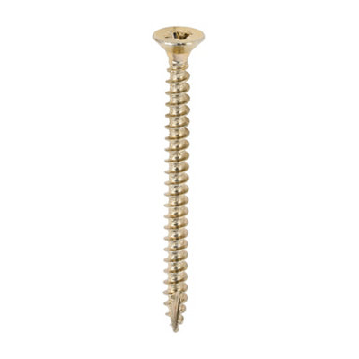 Timco Classic Multi-Purpose Countersunk Gold Woodscrews4.0 X 50 (200Pcs) from B&Q