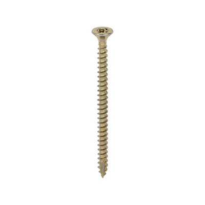 Timco Classic Multi-Purpose Countersunk Gold Woodscrews4.0 X 60 (200Pcs) from B&Q