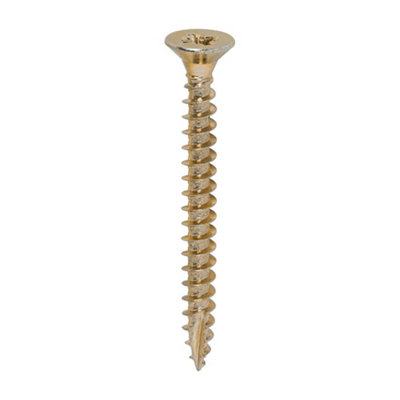Timco Classic Multi-Purpose Countersunk Gold Woodscrews5.0 X 50 (200Pcs) from B&Q