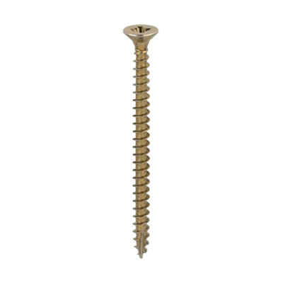 Timco Classic Multi-Purpose Countersunk Gold Woodscrews5.0 X 55 (200Pcs) from B&Q