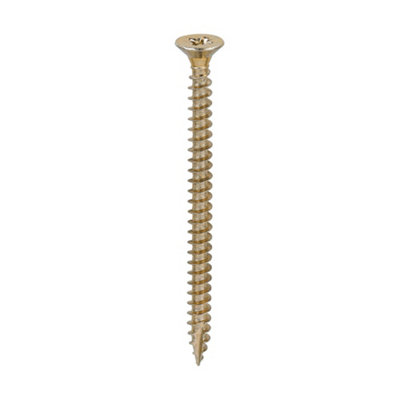 Timco Classic Multi-Purpose Countersunk Gold Woodscrews5.0 X 70 (200Pcs) from B&Q