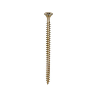 Timco Classic Multi-Purpose Countersunk Gold Woodscrews5.0 X 80 (200Pcs) from B&Q