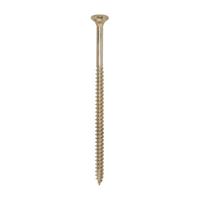 Timco Classic Multi-Purpose Countersunk Gold Woodscrews5.0 X 100 (100Pcs) from B&Q
