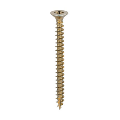 Timco Classic Multi-Purpose Countersunk Gold Woodscrews6.0 X 70 (200Pcs) from B&Q