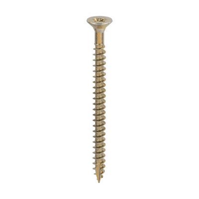 Timco Classic Multi-Purpose Countersunk Gold Woodscrews6.0 X 80 (200Pcs) from B&Q