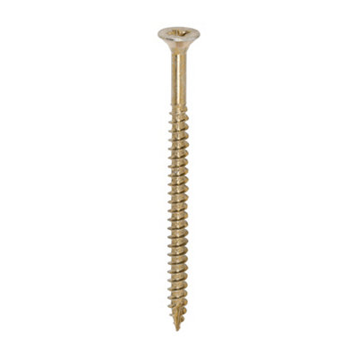 Timco Classic Multi-Purpose Countersunk Gold Woodscrews6.0 X 90 (100Pcs) from B&Q