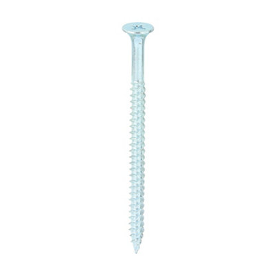 Timco Drywall Fine Thread Bugle Head Silver Screws4.2 X 65 from B&Q