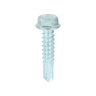 Timco Self-Drilling Light Section Silver Drill Screw12 X 1 from B&Q