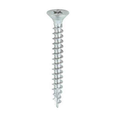 Timco Classic Multi-Purpose Countersunk A2 Stainless Steel Woodcrews - 4.0 X 35 (200Pcs) Green