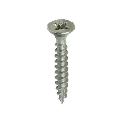 Timco Classic Multi-Purpose Countersunk A2 Stainless Steel Woodcrews - 4.5 X 30 (200Pcs) Green