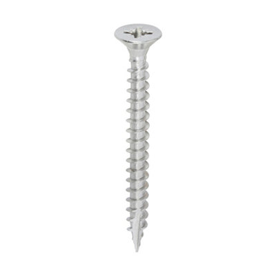 Timco Classic Multi-Purpose Countersunk A2 Stainless Steel Woodcrews5.0 X 50 (200Pcs) from B&Q