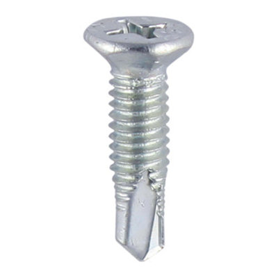 Timco Window Fabrication Screws Countersunk Facet Ph Metric Thread Self-Drilling Point ZincM4 X 16 from B&Q