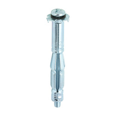 TimcoMetal Cavity AnchorsZinc (Size M5 X 65 (70mm Screw)100 Pieces) from B&Q