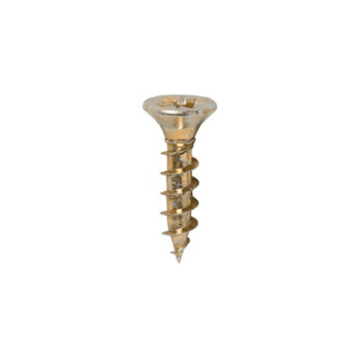 Timco Solo Countersunk Gold Woodscrews3.5 X 15 (200Pcs) from B&Q