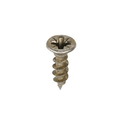 Timco Solo Countersunk Gold Woodscrews4.0 X 15 (200Pcs) from B&Q